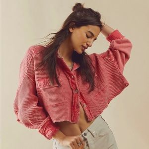 Free People One Scout Cropped Jacket